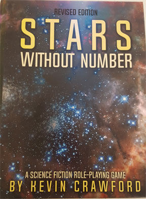 Stars Without Number Revised Edition Role Playing Book HC - USED