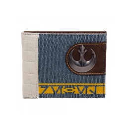Star Wars Rogue One Rebel Mixed Material Bi-Fold Wallet