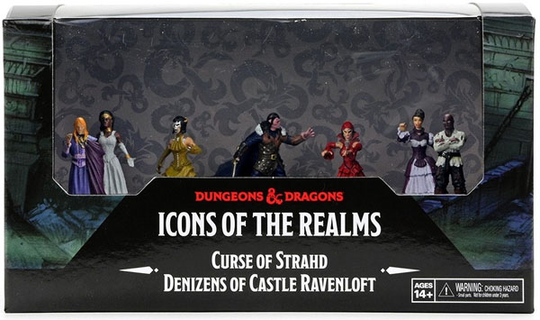 Dungeons and Dragons: Icons of the Realms: Curse of Strahd: Denizens of Castle Ravenloft Figure Set