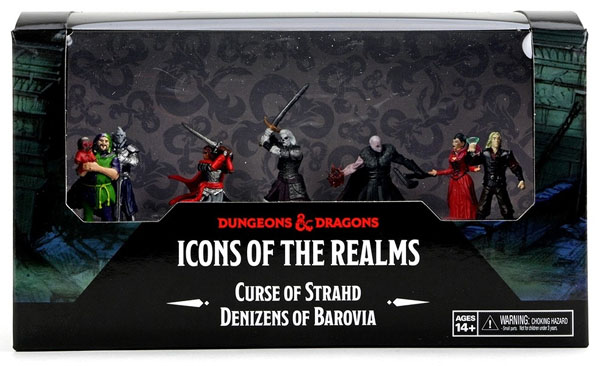 Dungeons and Dragons: Icons of the Realms: Curse of Strahd: Denizens of Barovia Figure Set