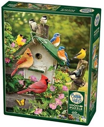 Summer Birdhouse Puzzle - 1000 Pieces 