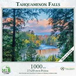 Tahquamenon Falls - Early Autumn Puzzle (1000 Pieces) 