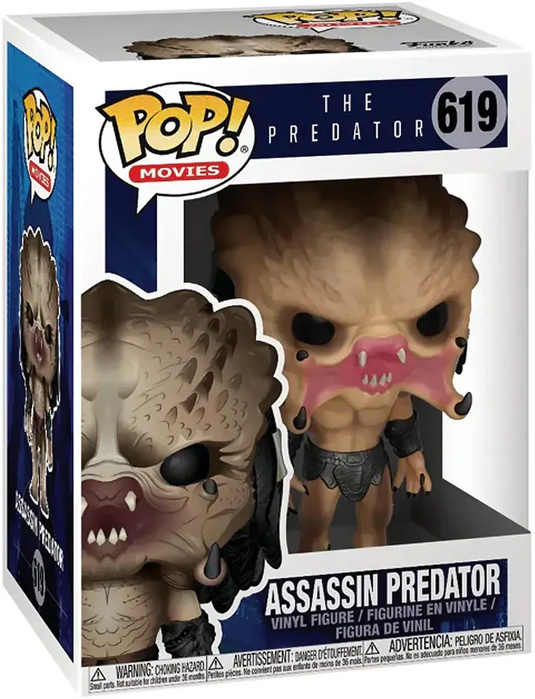 Funko Pop! Movies: The Predator: Assassin Predator (619) - Used