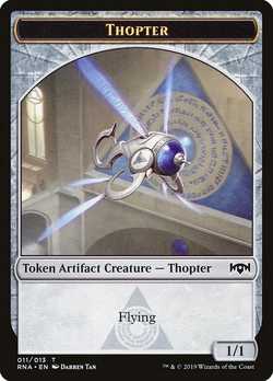 Thopter Token with Flying - Colorless - 1/1