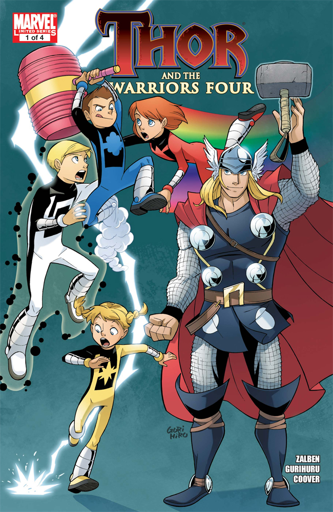 Thor and the Warriors Four (2010) Complete Bundle - Used