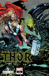 Thor no. 11 (2020 Series) (Alien Vs. Marvel Variant) 
