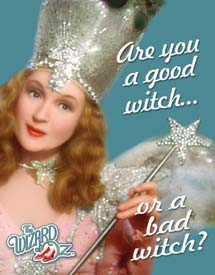 Wizard of Oz - Good Witch Tin Sign 1570