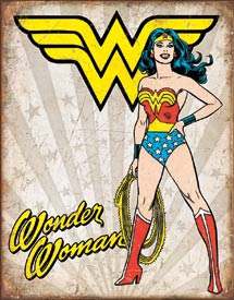 Wonder Woman - Heroic Pose Tin Sign 2085
