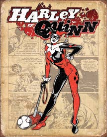 Harley Quinn - Retro Tin Sign 2203