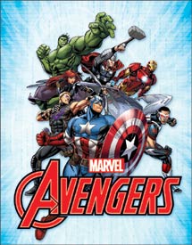 Avengers - Ensemble Tin Sign 2241
