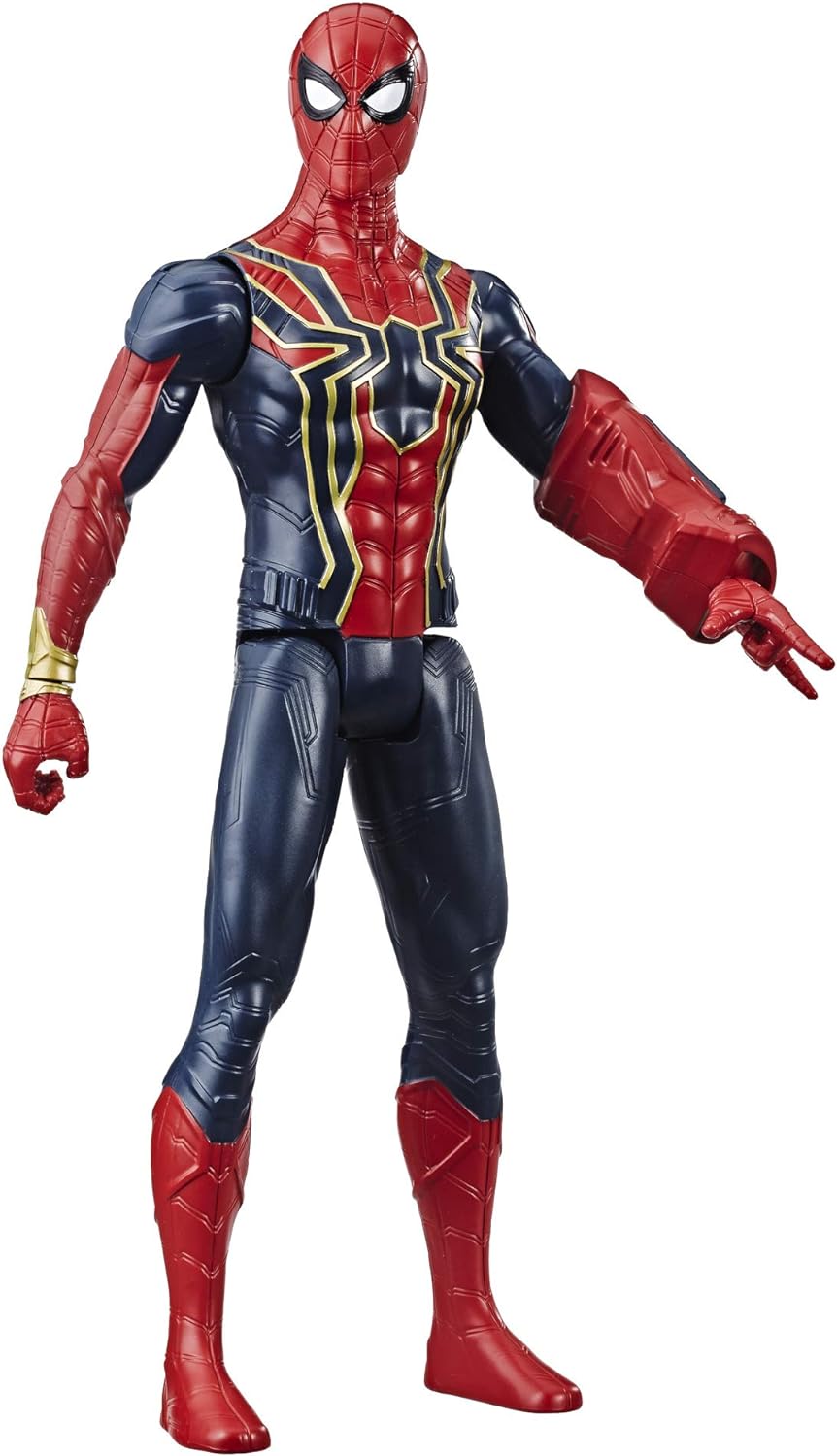 Marvel Iron Spider Titan Hero Series 12-inch Figure - Used
