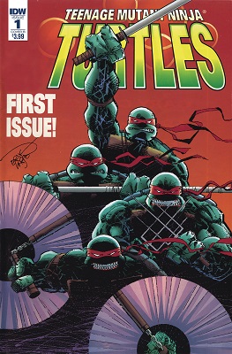 Teenage Mutant Ninja Turtles: Urban Legends no. 1 (2018 Series) (Variant Cover)