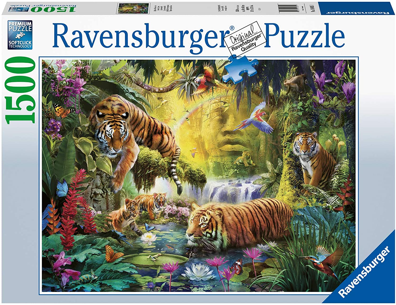 Tranquil Tigers Puzzle - 1500 Pieces
