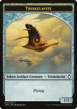 Triskelavite Token with Flying - Colorless - 1/1