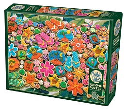Tropical Cookies Puzzle - 1000 Pieces 