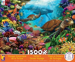 Turtle's Ocean Voyage Puzzle - 1500 Pieces