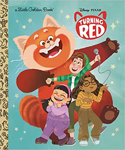 Disney Pixar Turning Red Little Golden Book HC