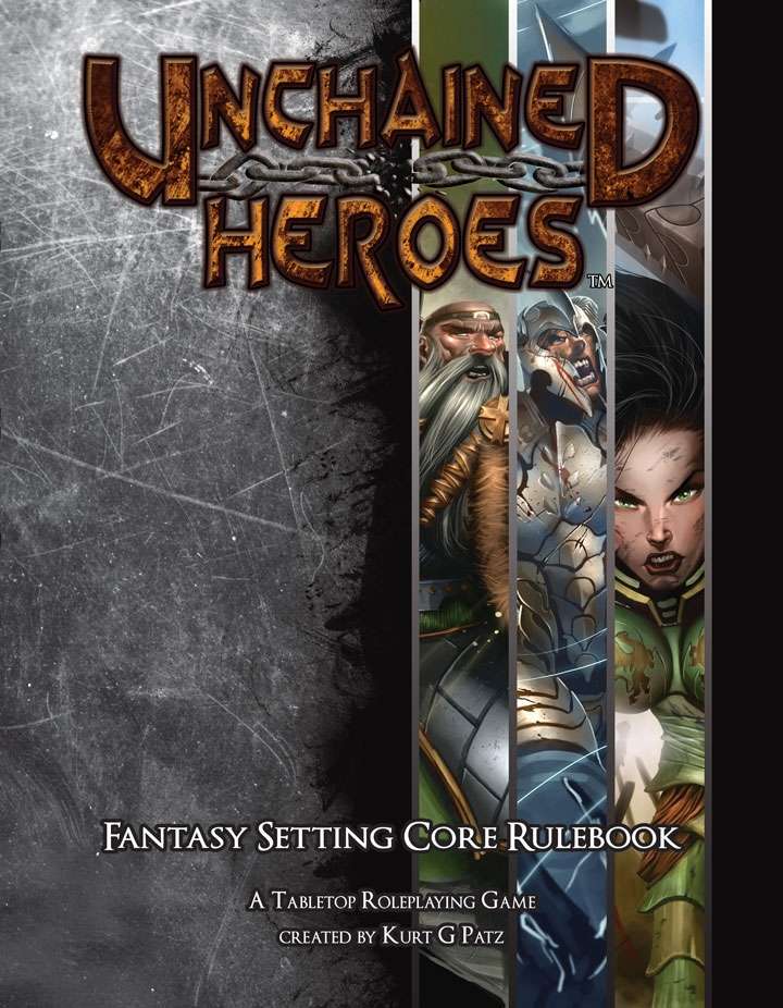 Unchained Heroes Role Playing Game - Used