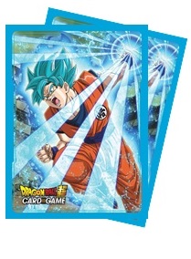 Deck Protector: Dragon Ball Super: Super Saiyan Blue Son Goku Sleeves (65 Sleeves)