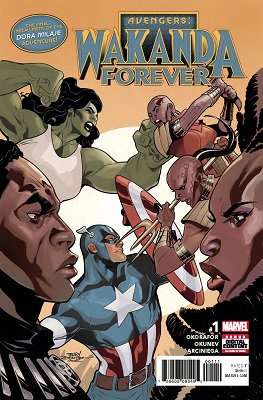 Wakanda Forever: Avengers no. 1 (3 of 3) (2018 Series)