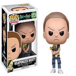 Funko POP: Animation: Rick and Morty: Weaponized Morty - Used