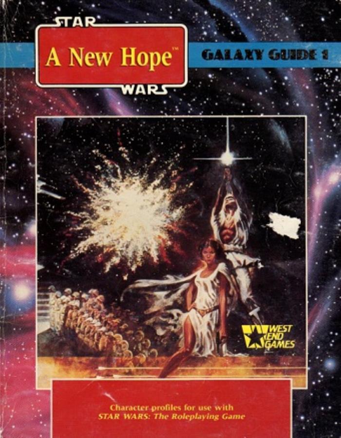 Star Wars RPG 1st Ed: Galaxy Guide 1: A New Hope - Used