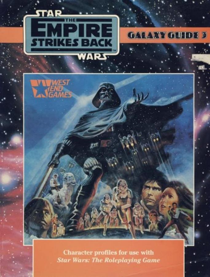 Star Wars RPG 1st Ed: Galaxy Guide 3: The Empire Strikes Back - Used