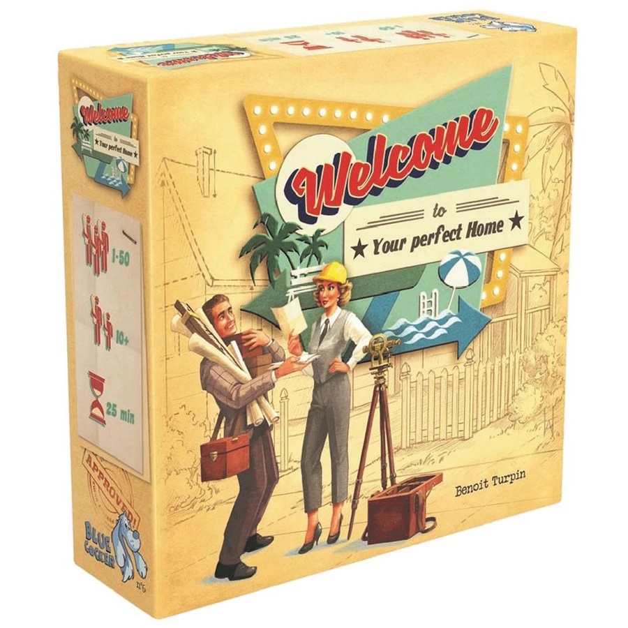 Welcome To Board Game - USED - By Seller No: 7709 Tom Schertzer