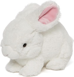 Plushie: Whiskers Rabbit (White)