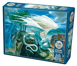 White Dragon Puzzle - 500 Pieces 
