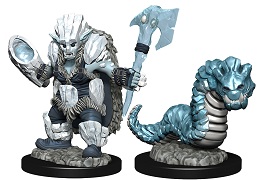 Wizkids Minis: Wardlings Wave 4: Ice Orc and Ice Worm