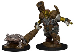 Wizkids Minis: Wardlings Wave 4: Mud Orc and Mud Puppy