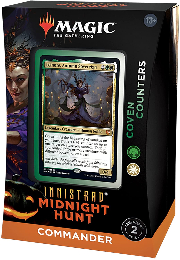 Magic the Gathering: Innistrad: Midnight Hunt: Coven Counters Commander Deck