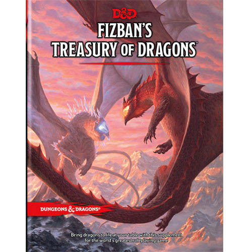 Dungeons and Dragons 5th Ed: Fizban's Treasury of Dragons HC (Standard Ed) - Used