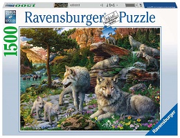 Wolf Wilderness Puzzle - 1500 Pieces 