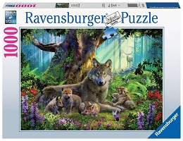Wolves in the Forest Puzzle - 1000 Pieces 