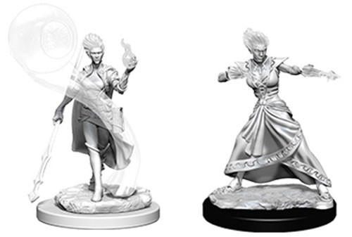 Dungeons and Dragons Nolzurs Marvelous Unpainted Minis: Fire Genasi Female Wizard