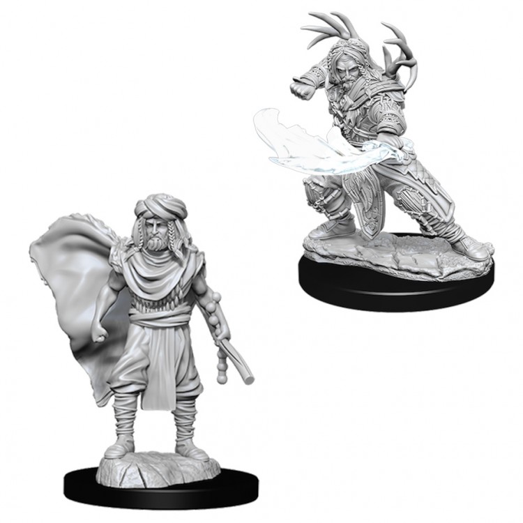 Dungeons and Dragons Nolzurs Marvelous Unpainted Minis: Male Human Druid W6
