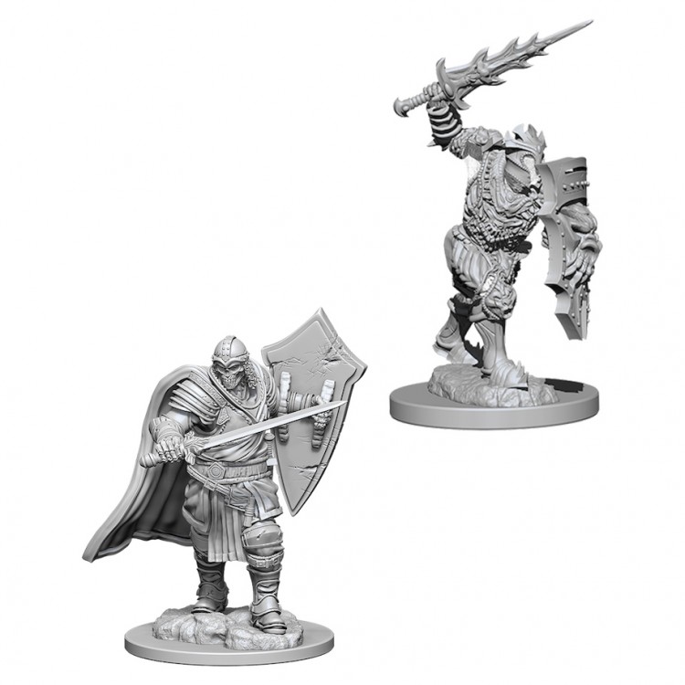 Dungeons and Dragons Nolzurs Marvelous Unpainted Minis: Death Knight / Helmed Horror W6