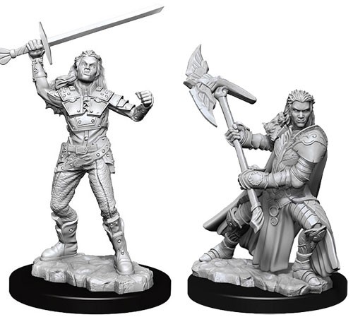Dungeons and Dragons Nolzurs Marvelous Unpainted Minis: Female Half-Orc Fighter