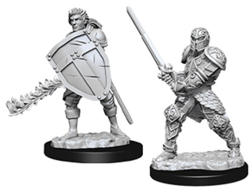  Dungeons and Dragons: Nolzur's Marvelous Unpainted Miniatures: Male Human Fighter
