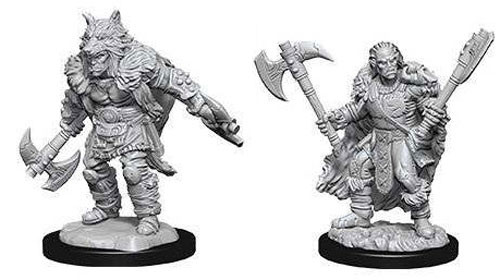 Dungeons and Dragons Nolzurs Marvelous Unpainted Minis: Male Half Orc Barbarian W9