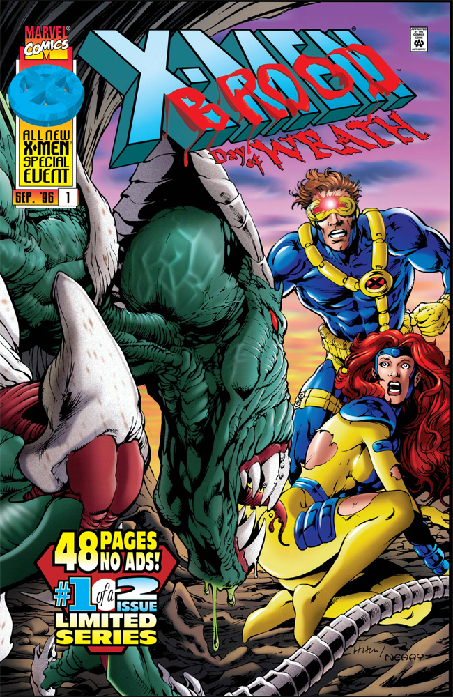 X-Men vs Brood (1996) Complete Bundle - Used