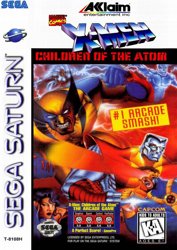 X-Men: Children of the Atom - Sega Saturn