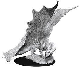 Dungeons and Dragons: Nolzur's Marvelous Unpainted Miniatures Wave 11: Young Gold Dragon 