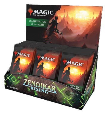 Magic the Gathering: Zendikar Rising - Set Booster Box (30 packs)