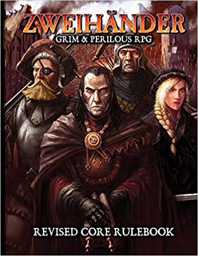 Zweihander Grim and Perilous Role Playing Game - Used