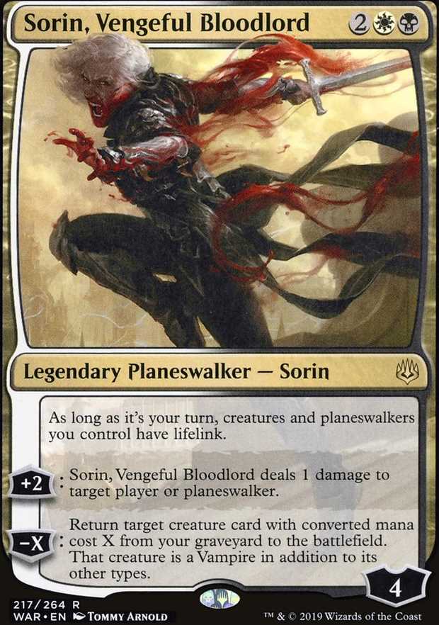 "Sorin, Vengeful Bloodlord"